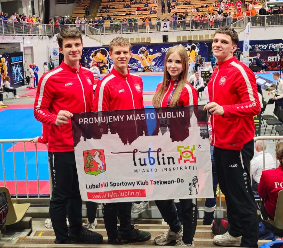 Mistrzostwa Europy Taekwon-do. Zawodnicy LSKT z 4 medalami